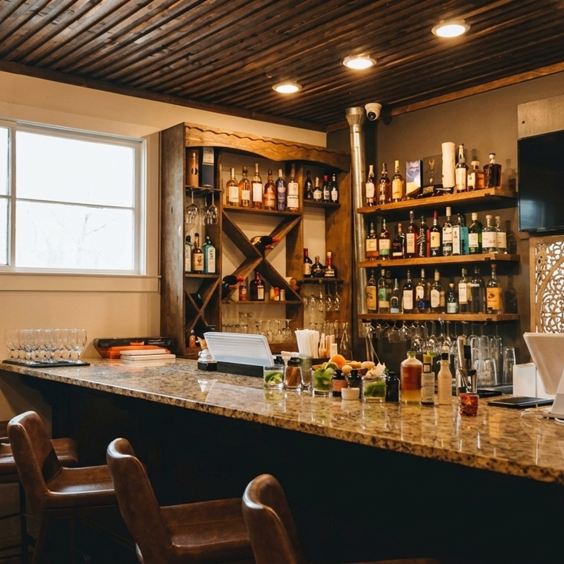 The Bar at Sizzling Spices